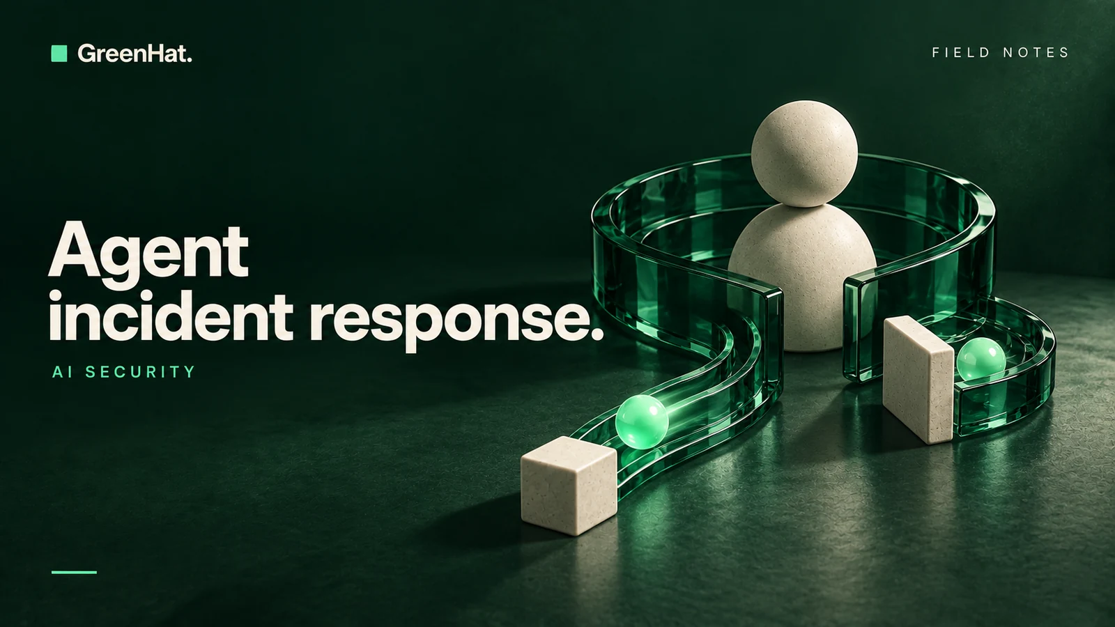 GreenHat editorial cover: containing and recovering from an AI agent incident