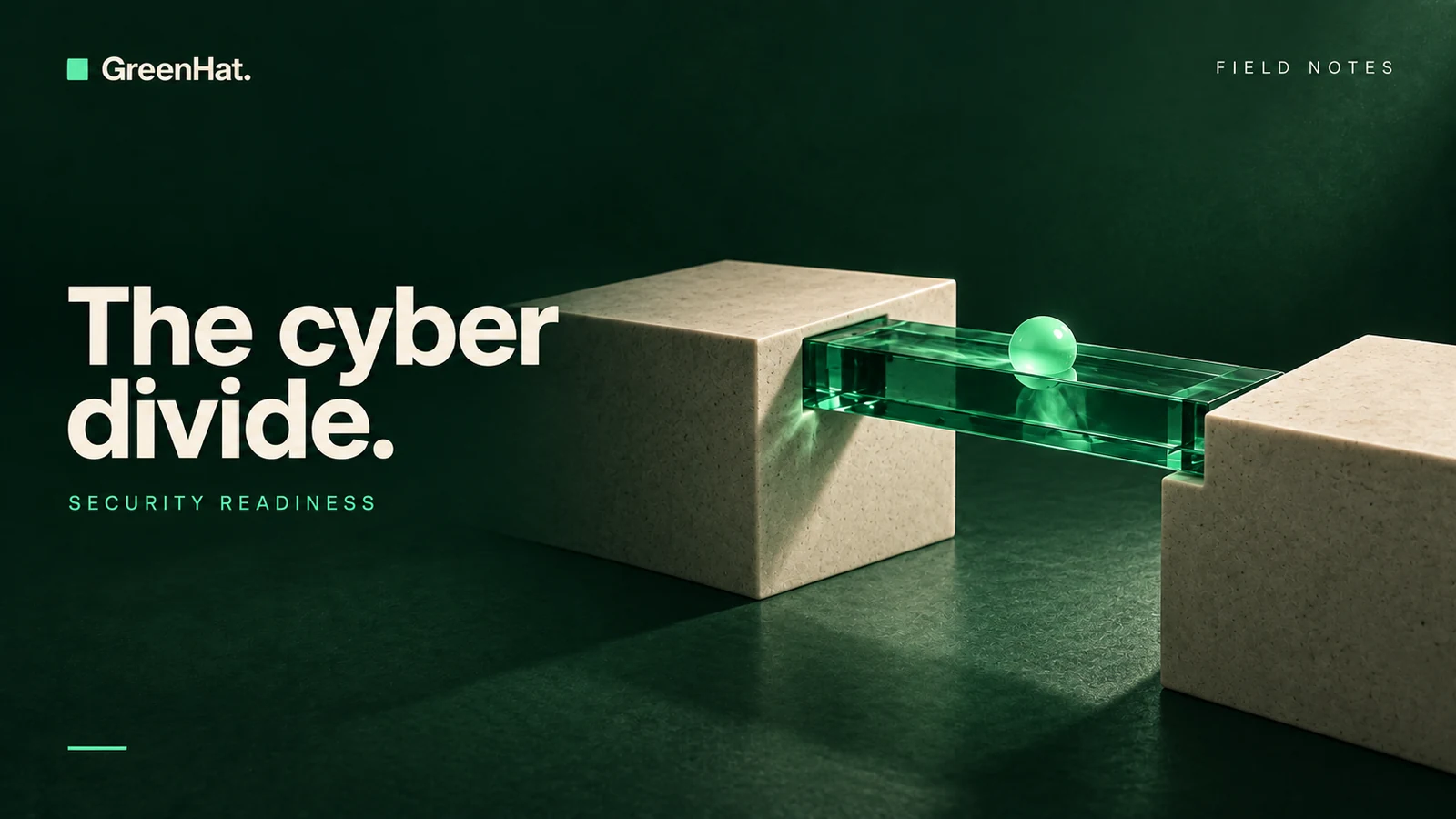 GreenHat editorial cover: The cybersecurity readiness divide