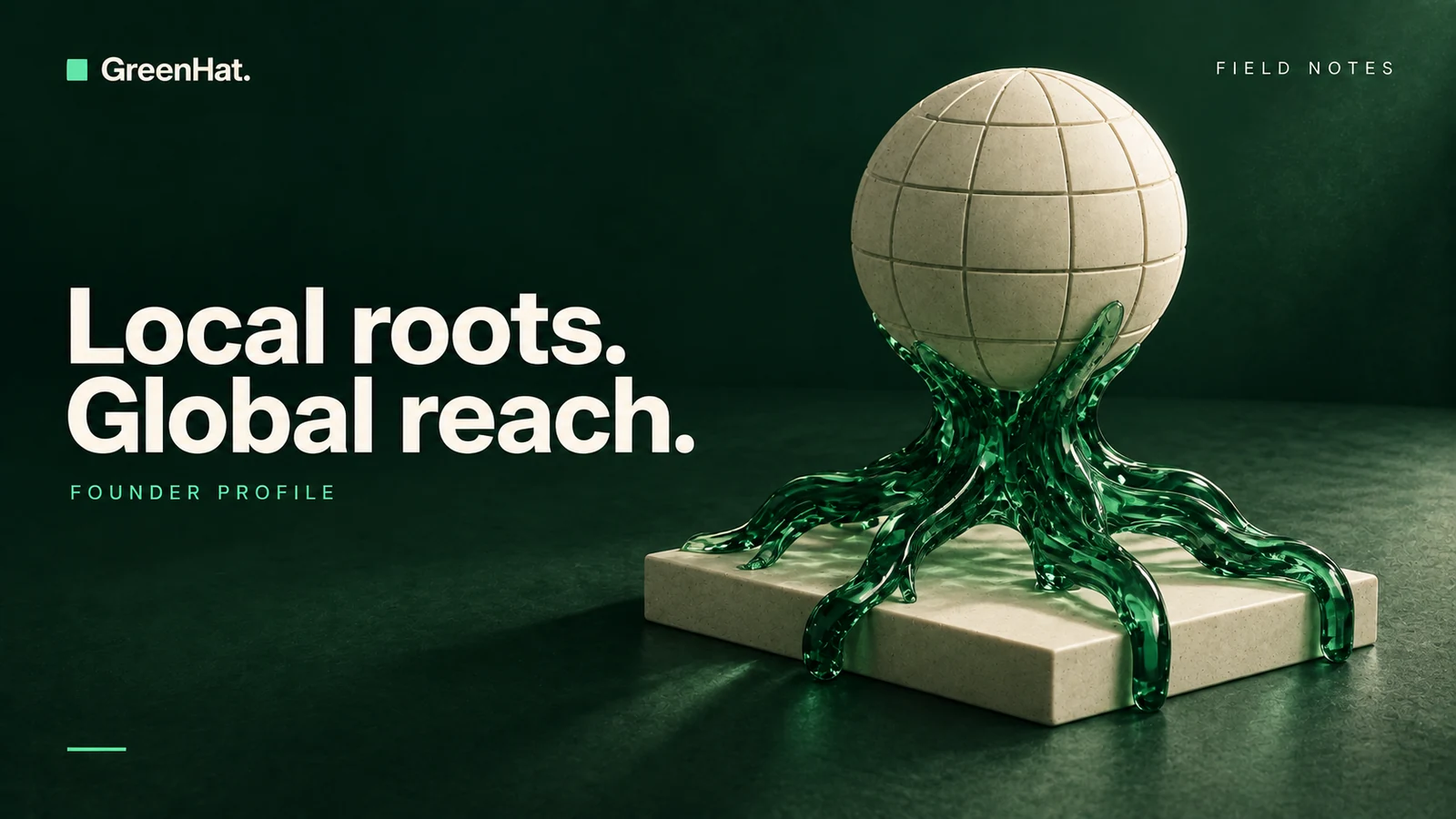 GreenHat editorial cover: Richmond roots and global cybersecurity impact